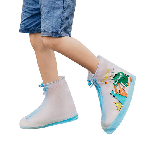 柠檬宝宝儿童雨鞋鞋套卡通外穿童雨鞋宝宝雨鞋套男女孩适用雨鞋套