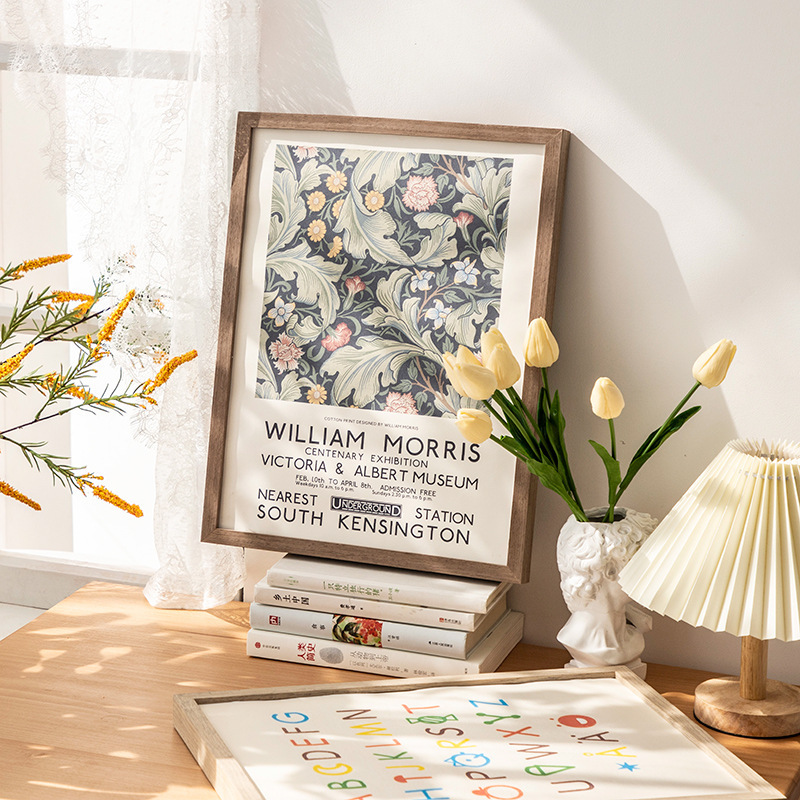 미니멀 스타일 액자 - 레트로 우드그레인 컬러 - A4 [21*29.7cm]