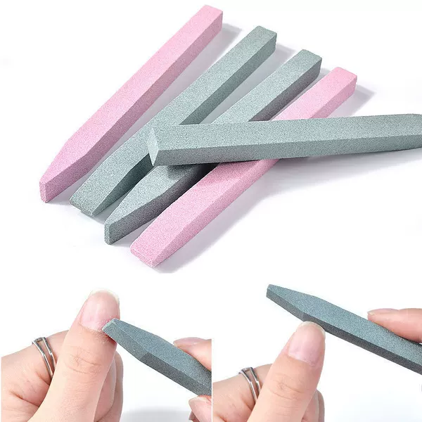 Nail care tools, nail polishing stick, green stone stick, dead skin removal tool for finger edges
