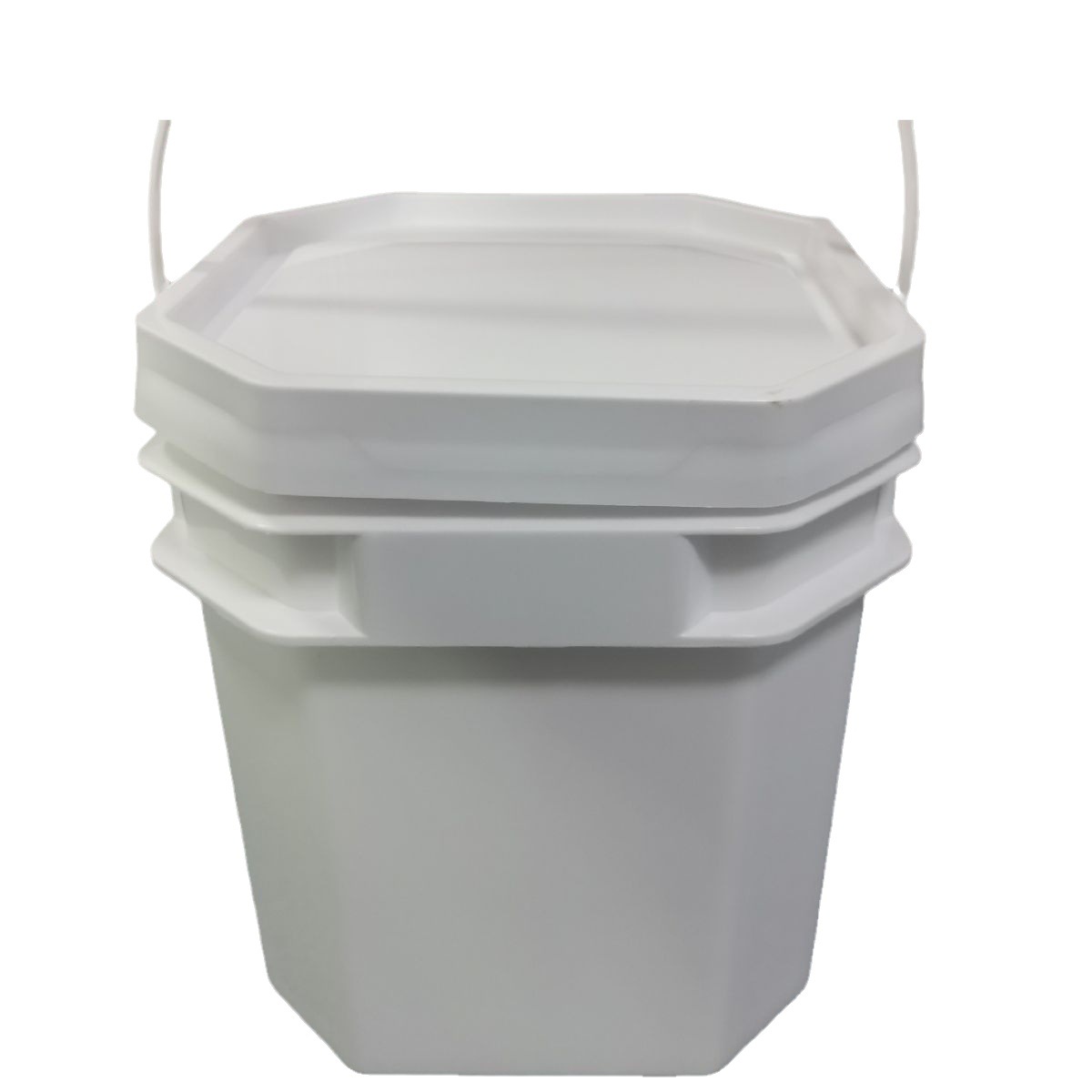 六角方形塑料桶 方形六角包装桶 5L六角方形塑料桶 六角方形桶