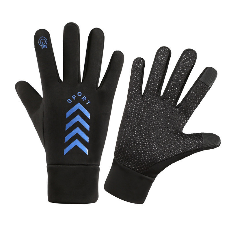 Windproof waterproof fleece-lined warm motorcycle winter cold-proof riding equipment cycling full finger take-out men's gloves touch screen Windproof waterproof fleece-lined warm motorcycle winter cold-proof riding equipment cycling full finger take-out men's gloves touch screen