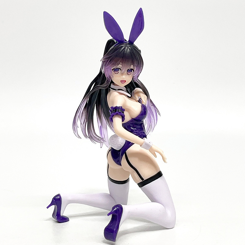 デート・ア・ライブ時崎狂三神十香バニーガールひざまずくアニメフィギュア模型玩具卸売|undefined