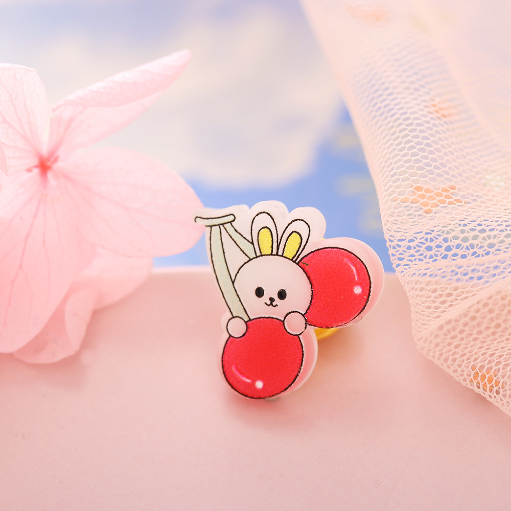 Wholesale Cartoon Animal Fruits Children's Brooch display picture 5