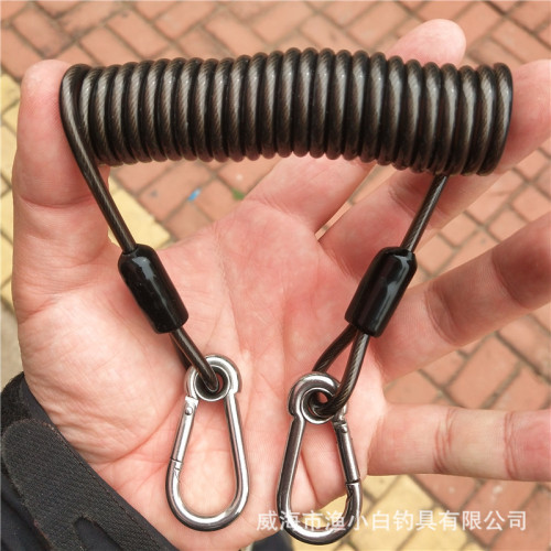 Drop-Resistant Rope, Loss-Prevention Rope, Tidal Fishing, Sea Fishing, Boat Fishing, Fortification Support, Boat Fishing Rod, Electric Reel, 2-meter Wire Rope