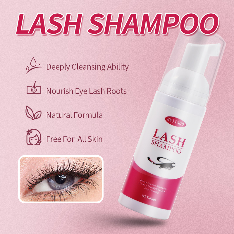 Limpieza de pestañas spot transfronteriza, espuma de espuma