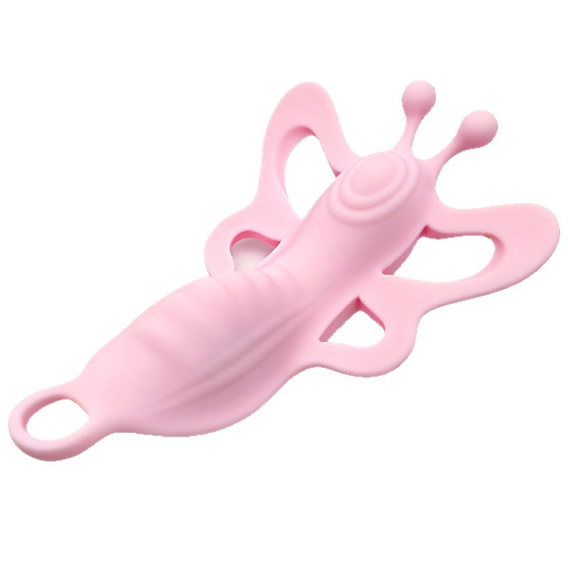 Neues Modell: Unaufdringlicher, tragbarer Vibrator mit Schmetterlingsdesign und kabelloser Fernbedienung zum Anschnallen für Erwachsene (Männer und Frauen)._voghion.com
