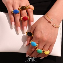 ���Ƕ�Ͱ��ǹ���֬��ɫ���P䓽�ָ�_��β���18K�𲻵�ɫʳָ��