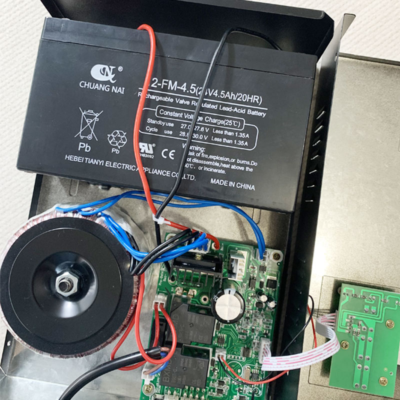 电动卷帘门卷闸门交直流电机控制箱蓄电池电瓶24VH配件备用电源