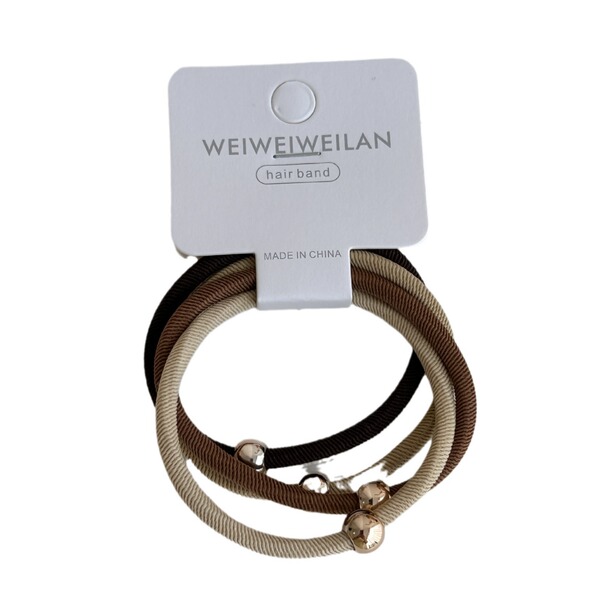 Elastic universal base durable hair rope