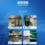 鱼魔王 Микробное волокно кольцо Пористость дыхание рыбная рыба Фильтр Материал рыб пруд фильтр керамический кольцо бактерий дом