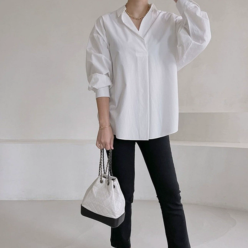 Summer clothing, long-sleeve, shirt, plus size, oversize