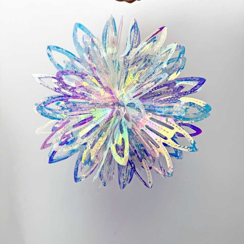 J-B0709 (9 "Bola de flores de película de neón)