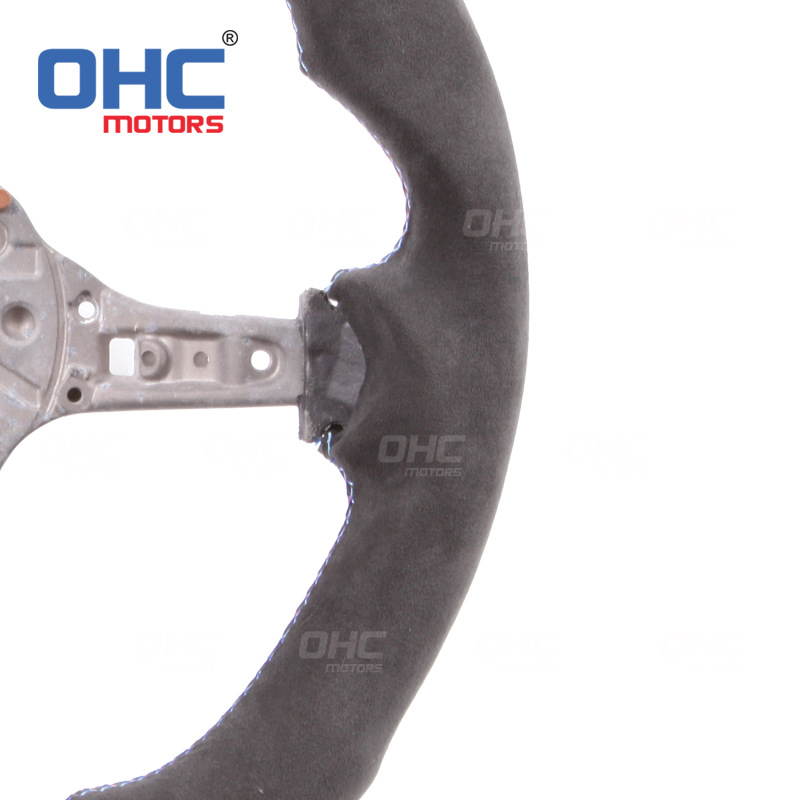 Suitable for BMW 1 Series 7 Series 4 Series 3 Series 5 Series X3X5M5 LED suede car steering wheel modification