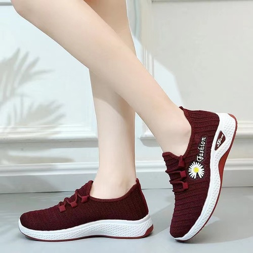 Women's Lightweight Running Shoes, Comfortable Soft Sole Athletic Shoes, Breathable Mesh Sneakers for Women, Casual Single Shoes