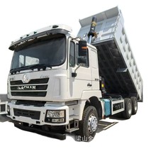 陕汽德龙12轮重型载货车出口371马力10轮6*4 翻斗渣土运输车