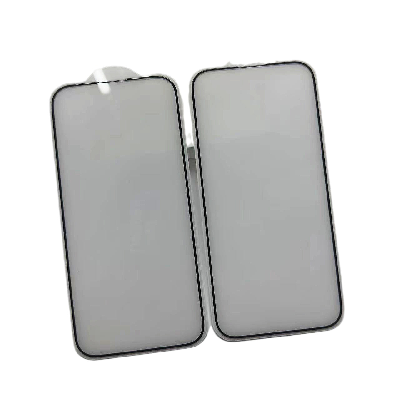 Aplicable a iPhone15Promax electrochapado HD tres fuerte película templada Apple 15Pro Pantalla Completa versión completa presión lateral 45g