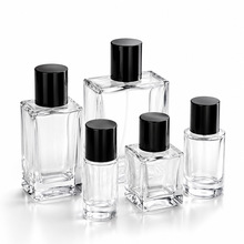 香水分装玻璃空瓶10ml20ml30ml50ml100ml方形喷雾瓶便携按压容器