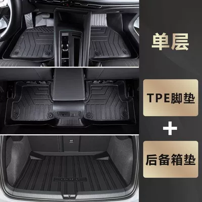 Generation 7 Generation 6 Generation Interior – Universal Foot Pad - original-car-mold-opening-tpe-single-layer-foot-pad-trunk-mat-21-24-golf-8-special-anti-slip-tpe