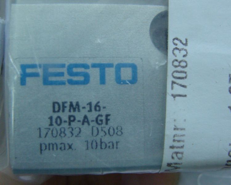 FESTO 8085135 DGST-16-80-PA小型滑台式气缸两端带弹性缓冲