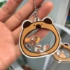 Двухслойная капибара брелок