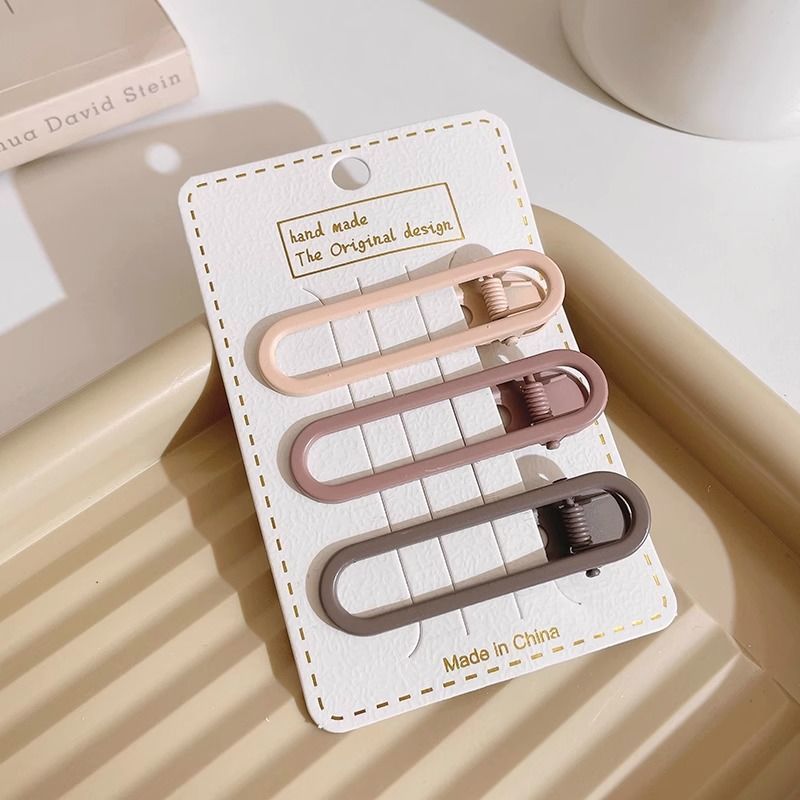 Pinza bb de color dopamina para niños cabello roto estrella de cinco puntas horquilla para niñas que no lastima el cabello, pinza para el cabello con flequillo para bebés, accesorios para el cabello lindos