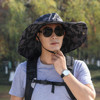 Sun hat, street sun protection cream solar-powered, UF-protection
