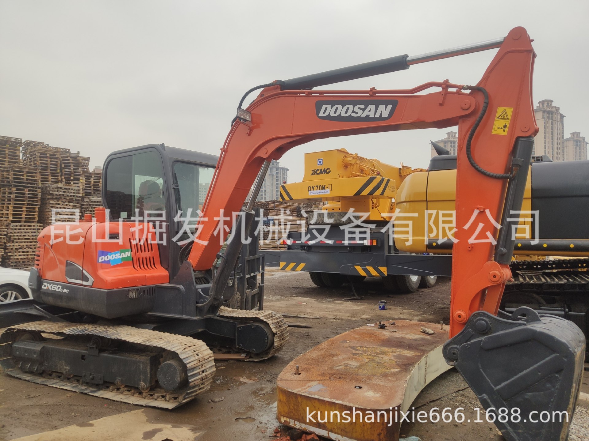 doosan斗山DX60-9挖掘机转让二手DX60钩机 6吨挖掘机二手