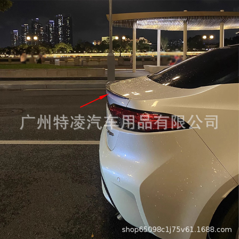 Universal Car Pvc Rear Spoiler Trunk Tail Wing Spoiler DIY Modification Trunk Spoiler Kit
