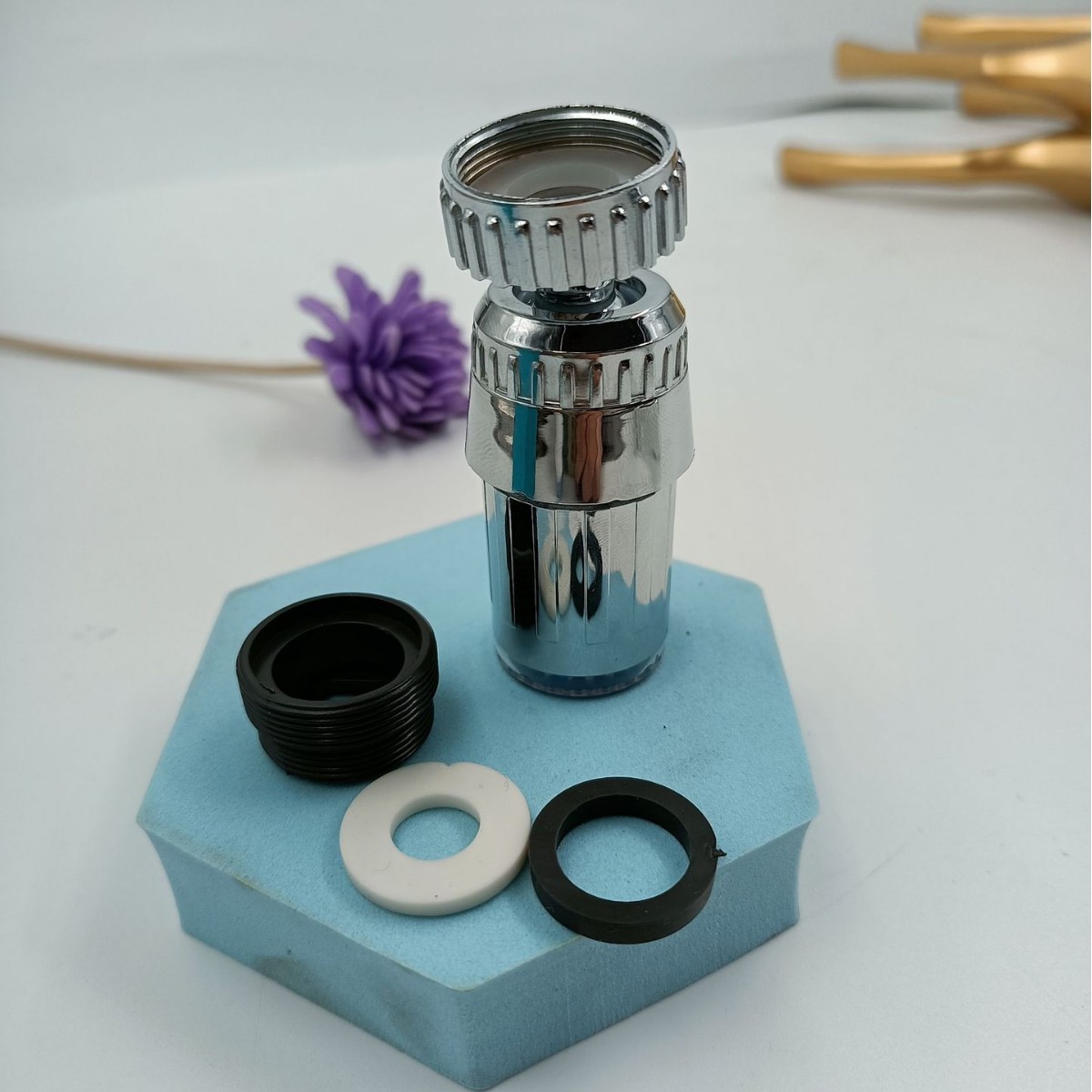 필터 작은 교수형 헤드 전기도금 실버 거품기