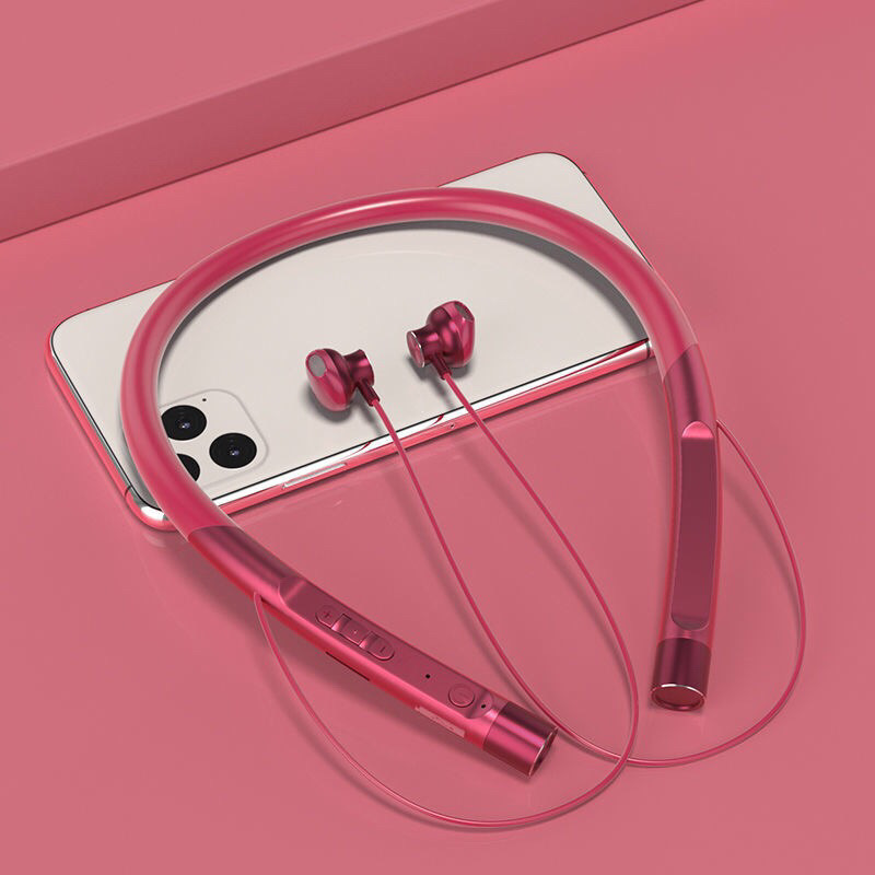 Bluetooth ヘッドセット 首掛けタイプ 超長時間スタンバイ バイノーラル ワイヤレス スポーツ 高品質 すべての携帯電話に適しています ユニバーサル 新モデル|undefined