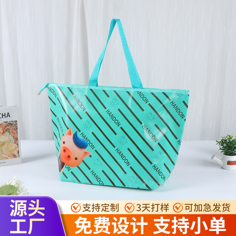 Bolsas de tejido bolsas de mano revestidas logotipo personalizado exposición piel de serpiente bolsas de compras personalizadas super grandes materiales impermeables y ecológicos