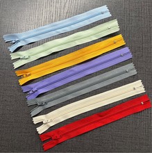3号尼龙闭口自动头裤子衣服口袋抱枕拉链中带20公分