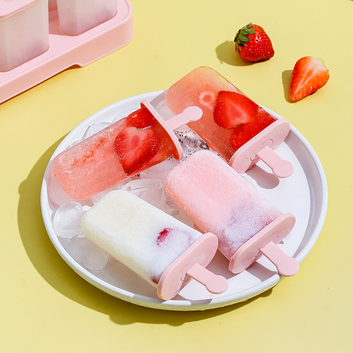 Ice cream mold food-grade home-made popsicle ice cream popsicle box ice cream grinding tool homemade ice cream artifact