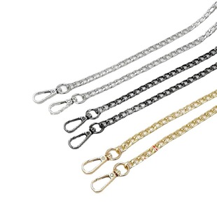 Metal chain 8mm wide 2.0NK flat chain messenger bag with accessories Europe and the United States cross-border shoulder strap mobile phone chain hanging neck