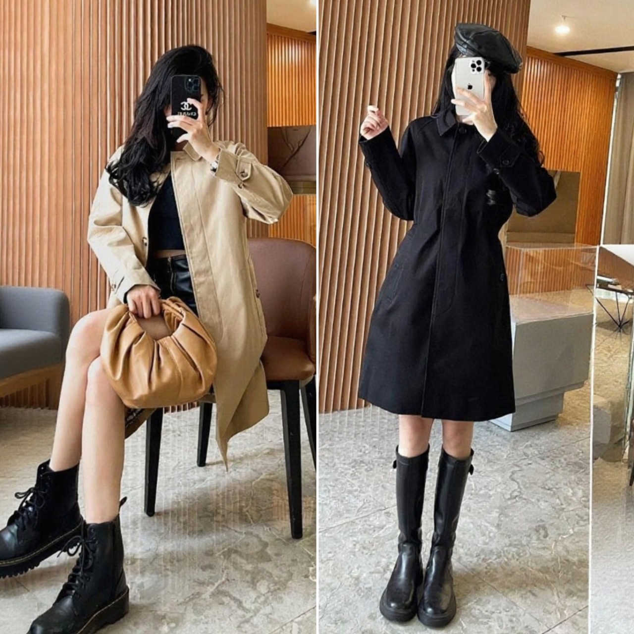 BBR全智贤同款卡姆登版型单排扣trench风衣BUR嘎巴甸防水外套风衣