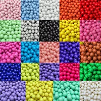 14mm подсветка акриловых прямых бисов брелок цепочка для мобильного телефона украшения diy ручной работы бисер декоративные аксессуары