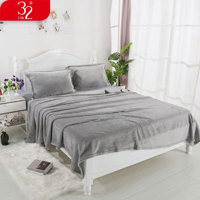 32 Flannel Blanket sheet spring and autumn Nap blanket Coral blanket keep warm sheet dormitory Four Seasons blanket