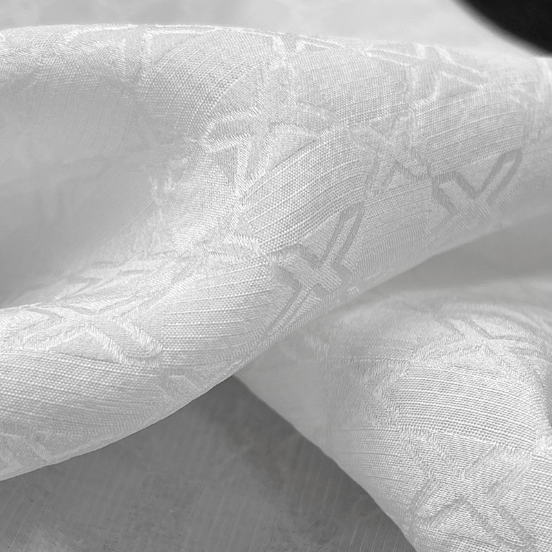 Nueva Tela Jacquard de Seda de Morera con Estampado de Mariposas, 19 mm, 140 cm de Ancho, Tela Ligera de Lujo para Primavera y Verano 2024