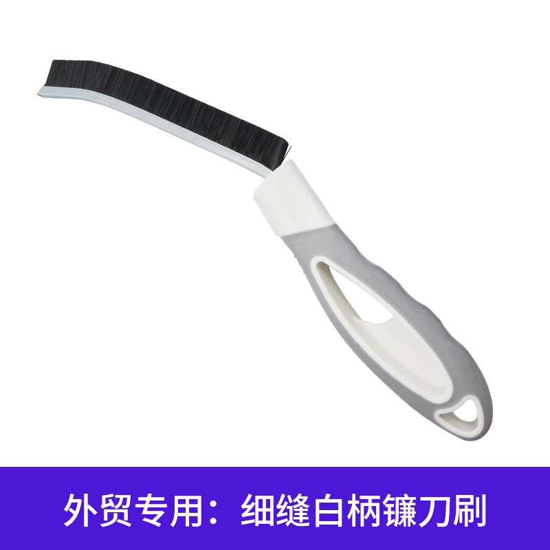 Para comercio exterior: cepillo de hoz de pelo negro con mango gris