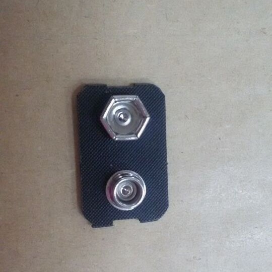 铜扣 9V方形电池扣  电池头  电池座 塑料不带线 全铜料 9v