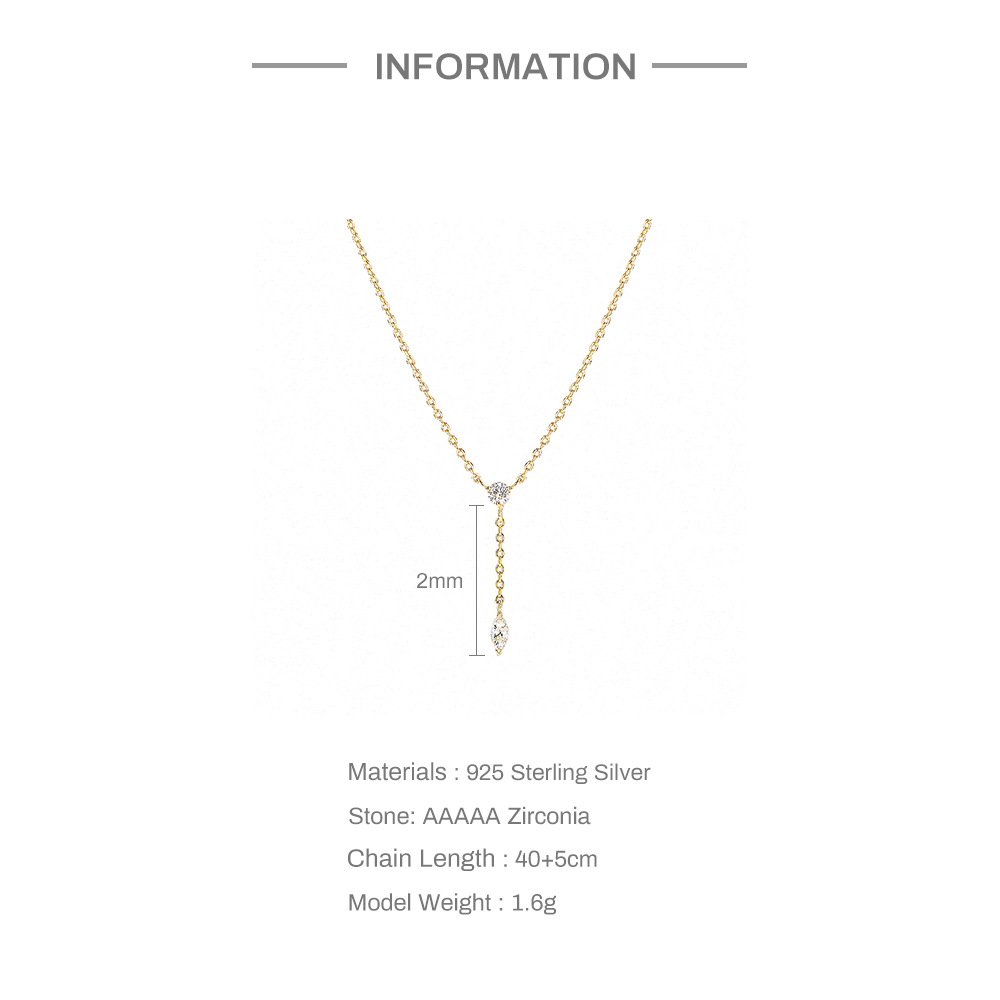 4g Weight 1 Piece 925 Sterling Silver Geometric Pendant Necklace