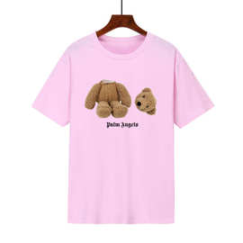 长期有跨境欧美PALM小熊天使BEARANGELS新款断头熊泰迪熊T恤印花