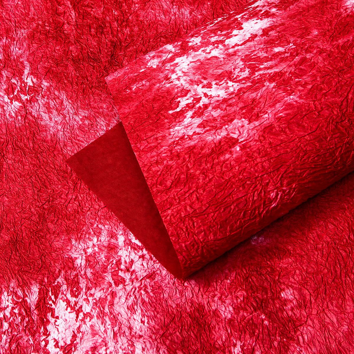 Papel de piedra hecho a mano, material de embalaje de flores, papel de textura, papel de textura de pliegue de doble capa, floristería, material floral, papel de embalaje