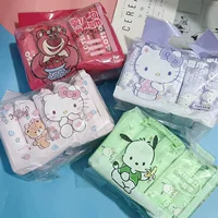 Клубничный медведь Pacca tcat салфетки 20 накачки портативные небольшие пакеты влажных салфеток для детей одноразовые чистящие салфетки для рук
