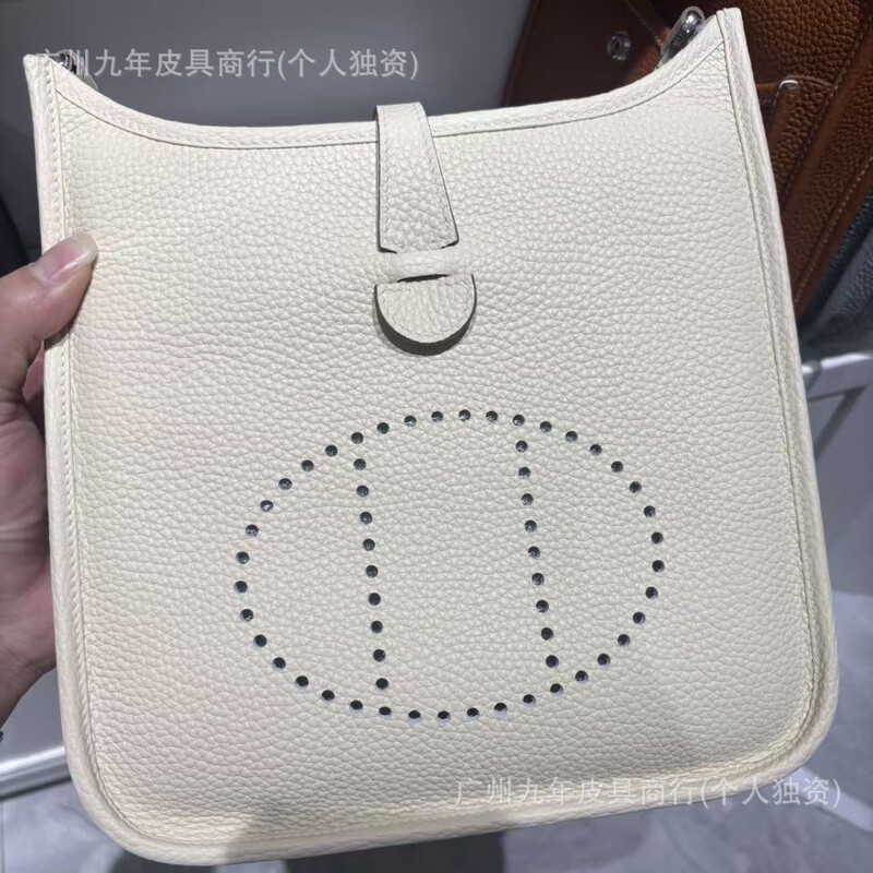 Eveline 23 High-End Hand-Stitched Waxed Thread Women's Bag Imported Leather Tc Genuine Cowhide Soft Pebbled Pattern Casual Crossbody Bag Eveline 23 High-End Hand-Stitched Waxed Thread Women's Bag Imported Leather Tc Genuine Cowhide Soft Pebbled Pattern Casual Crossbody Bag