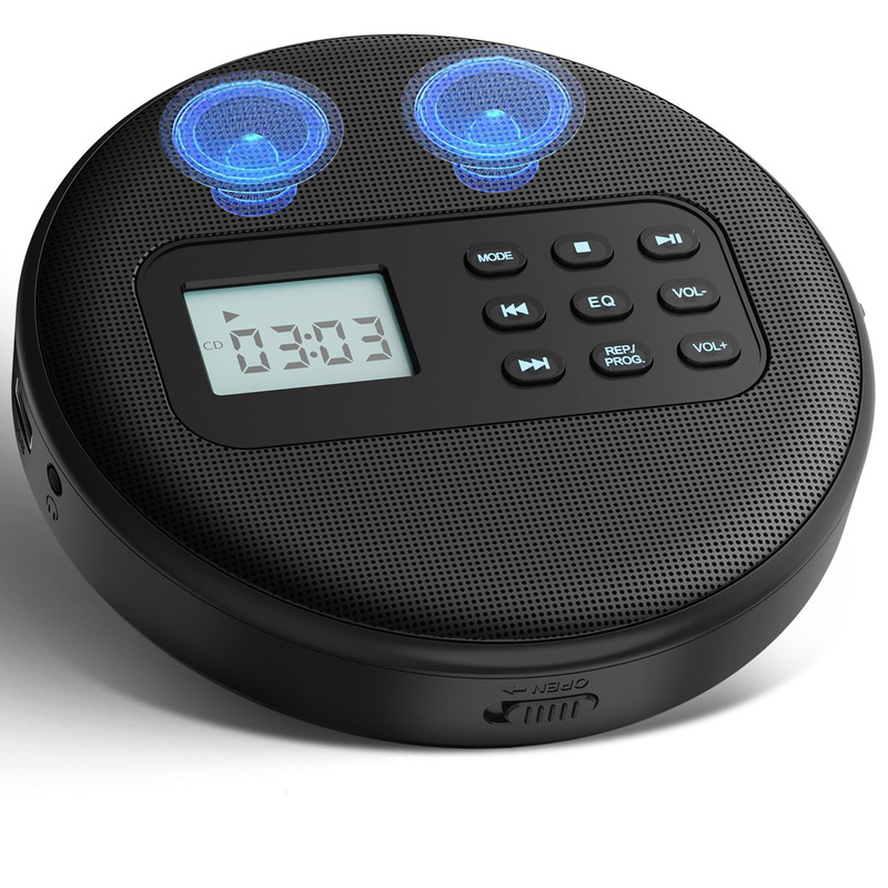 Amazon Portable CD Player MP3 Music CD Album CD Player Foreign Trade CD Walkman Dual Speaker Amazon Portable CD Player MP3 Music CD Album CD Player Foreign Trade CD Walkman Dual Speaker