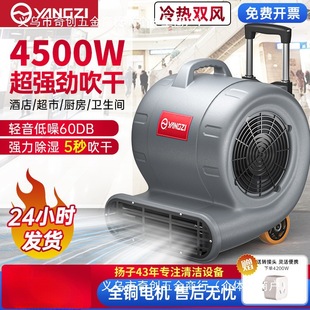 Yangzi floor blowing machine floor blowing machine commercial high-power carpet drying toilet floor dehumidification hair dryer