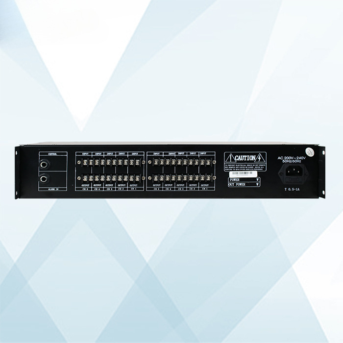 Sistema de transmisión de volumen de altavoz de control de pantalla de volumen de siete niveles con divisor de volumen ajustable de diez vías sin envío