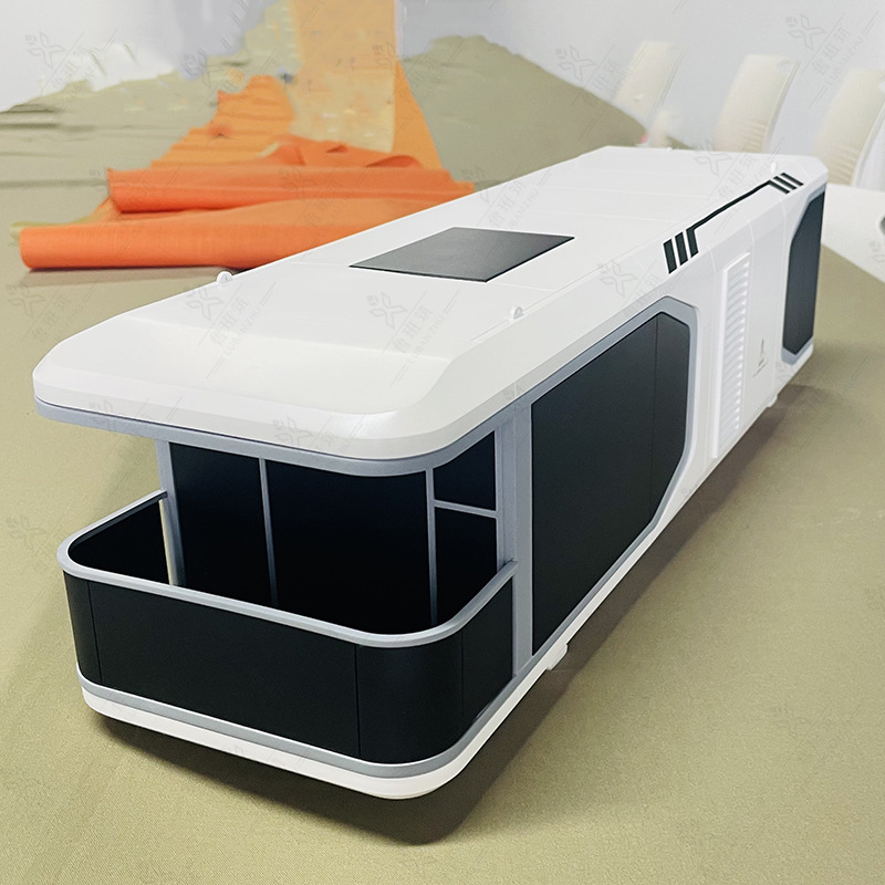 Impresión 3D 1: 20 Modelo de cápsula espacial simulado Modelo de construcción prefabricado de cápsula espacial