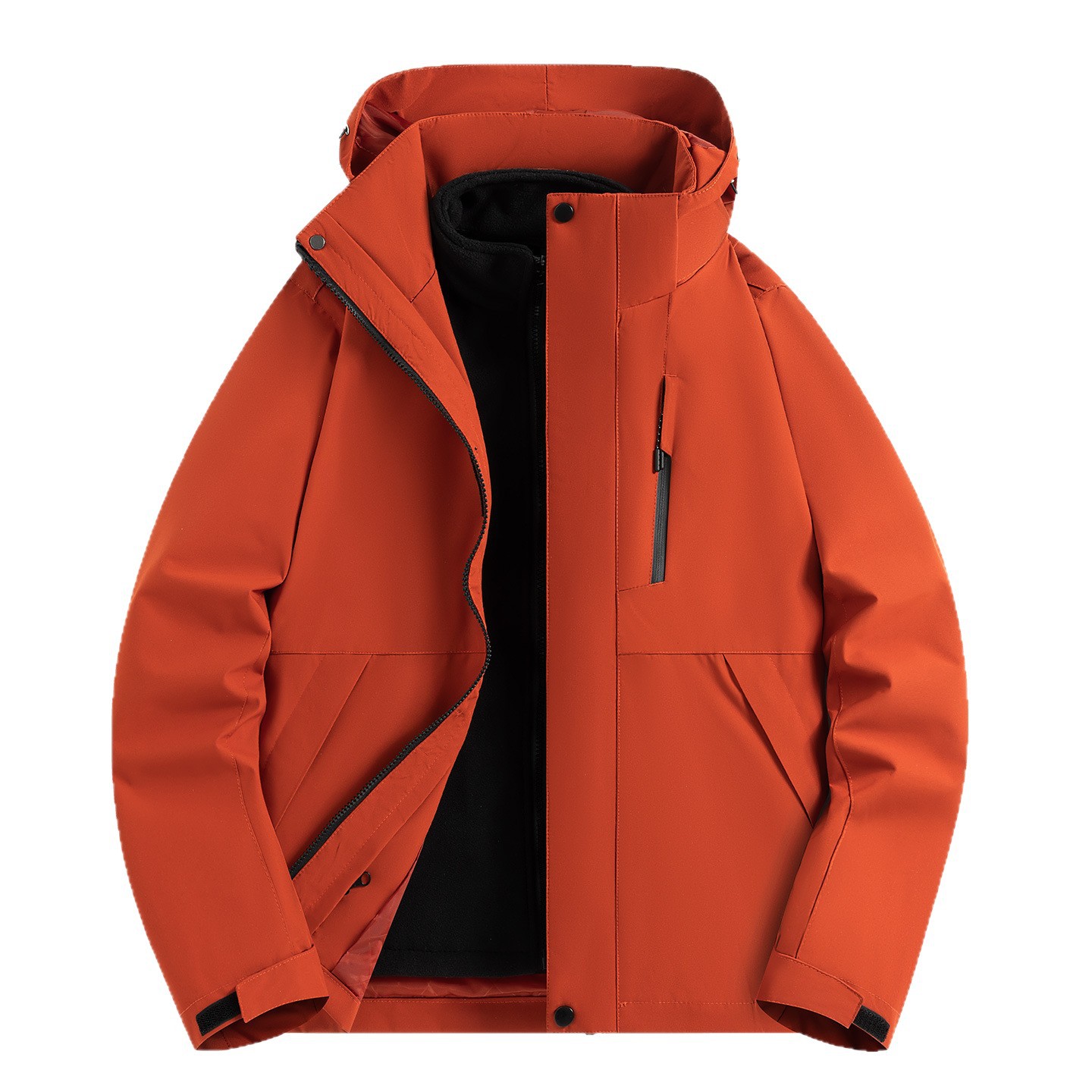Luotuo Outdoor Functional Jacket For Women, 3-in-1 Windproof Waterproof Workwear, Hiking And Mountaineering Jacket,_voghion.com